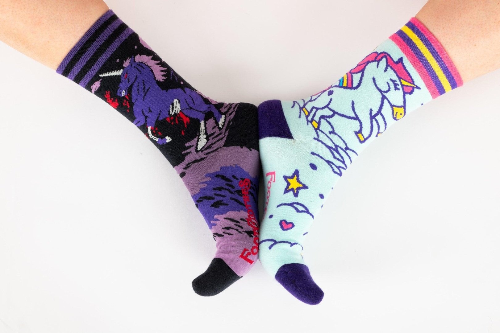 Cute Unicorn Crew Socks - Damned Threads